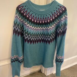 Sundance “Eloise” Fairisle Sweater
